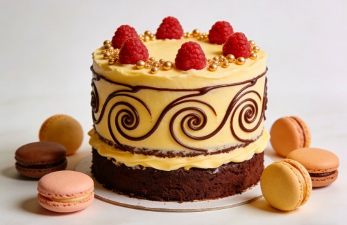 ケーキの中のケーキジェルパウダー